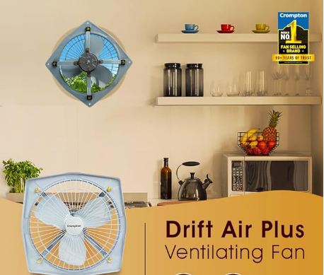 Crompton Drift air (Silver) 150 MM 3 Blade Exhaust Fan